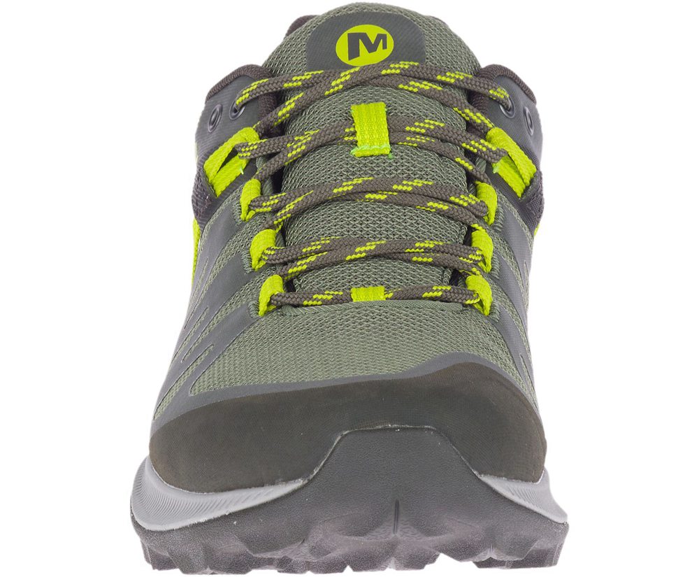 Merrell Hiking Shoes Olive - Zion FST Waterproof - Mens 53KTGFAYB